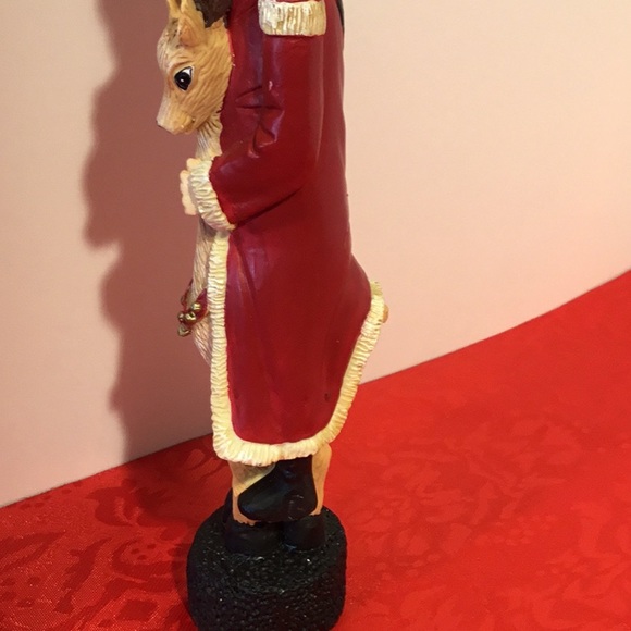 Old World Style Santa Christmas Candle Holder - Picture 7 of 15